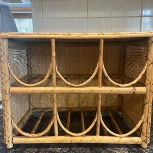 Natural Bamboo Wine Rack